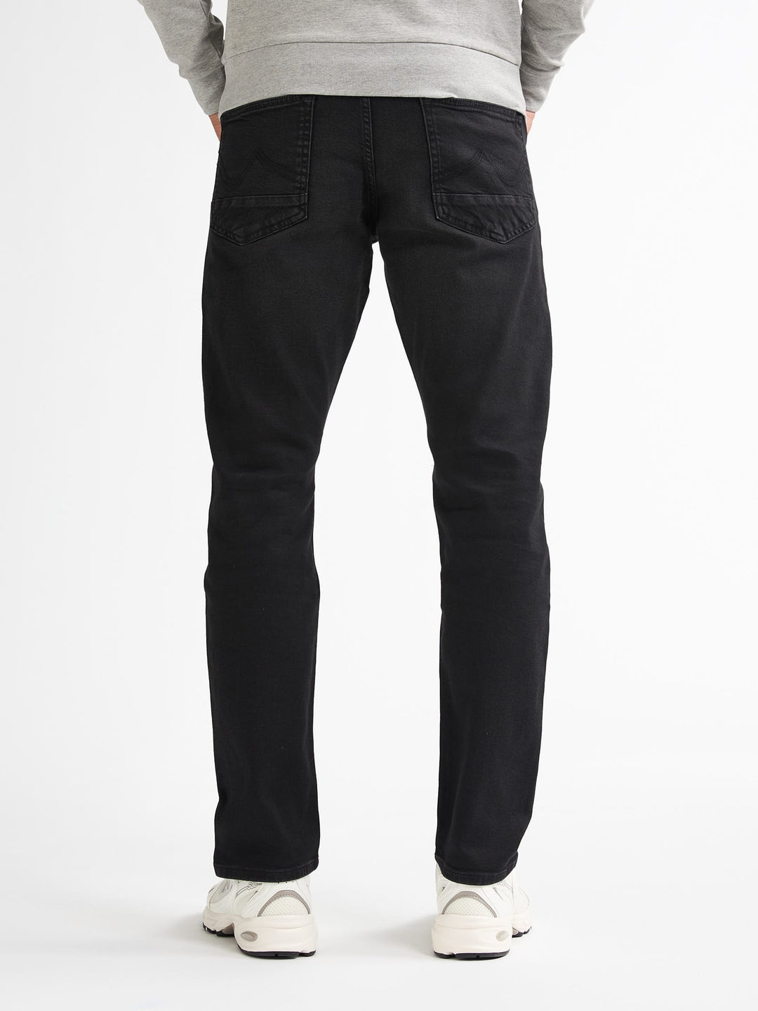 Petrol men Russel 9705 jeans regular-straight fit black denim – heren - L34