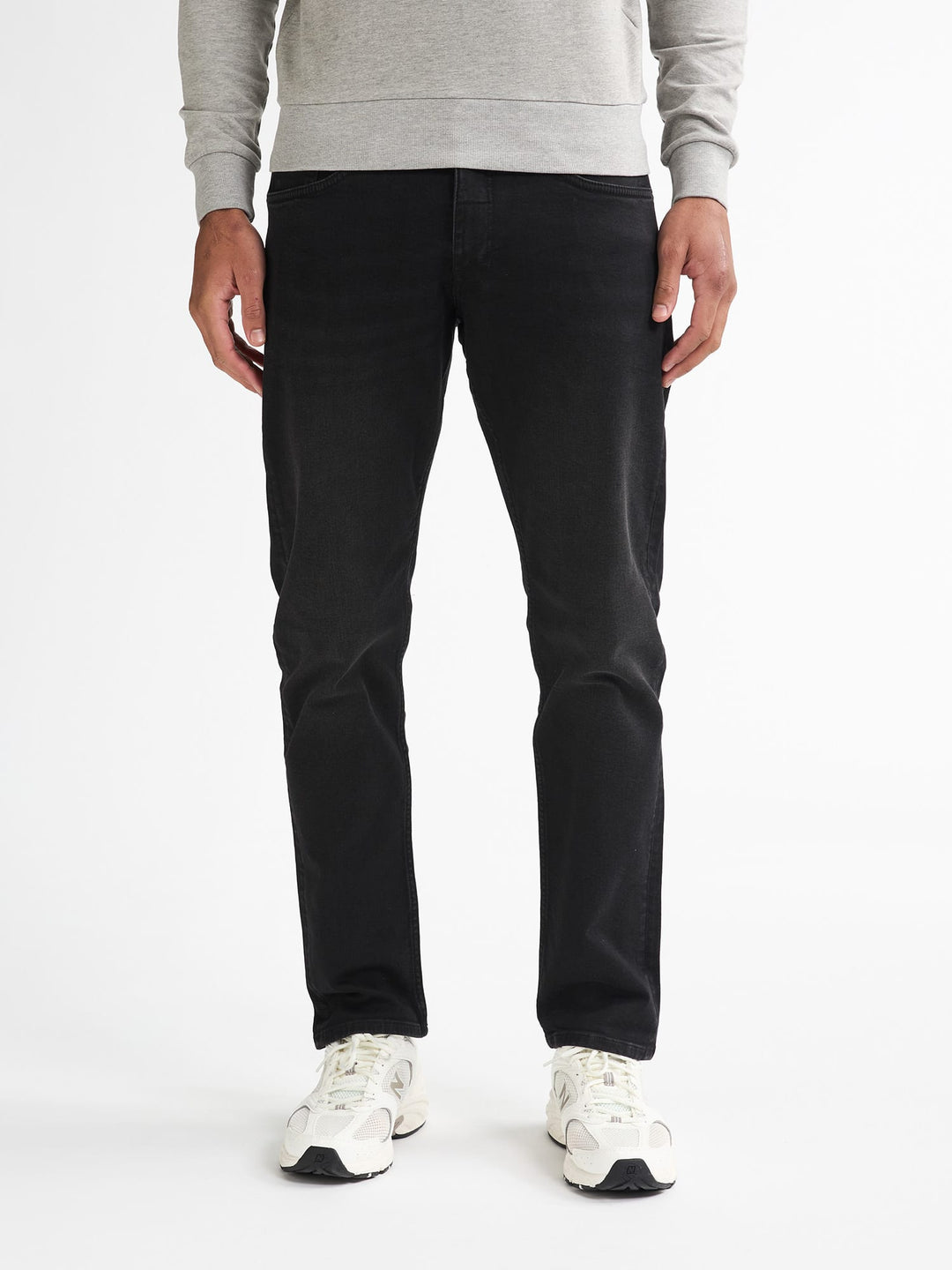 Petrol men Russel 9705 jeans regular-straight fit black denim – heren - L34