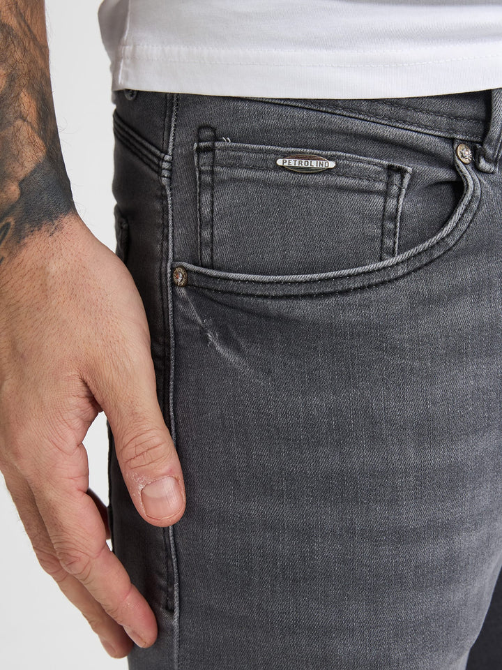 Petrol men Seaham FP 9700 jeans slim fit heren - Grey Denim - L34