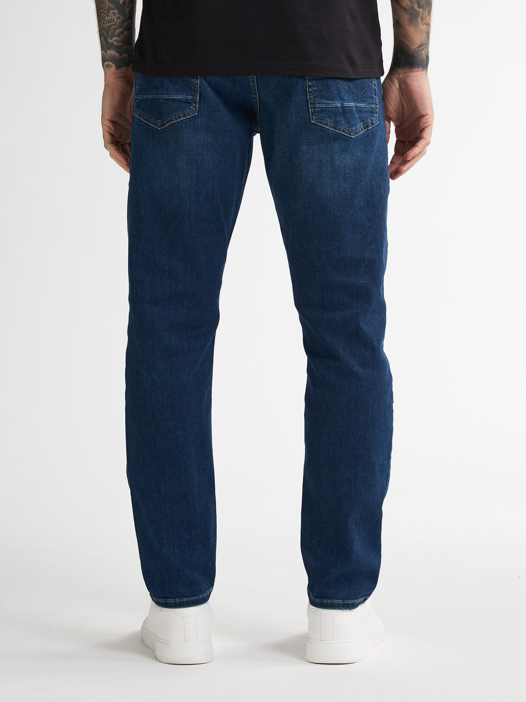 Petrol men RUSSEL Classic 5755 tapered jeans – heren - Blue Denim - L34