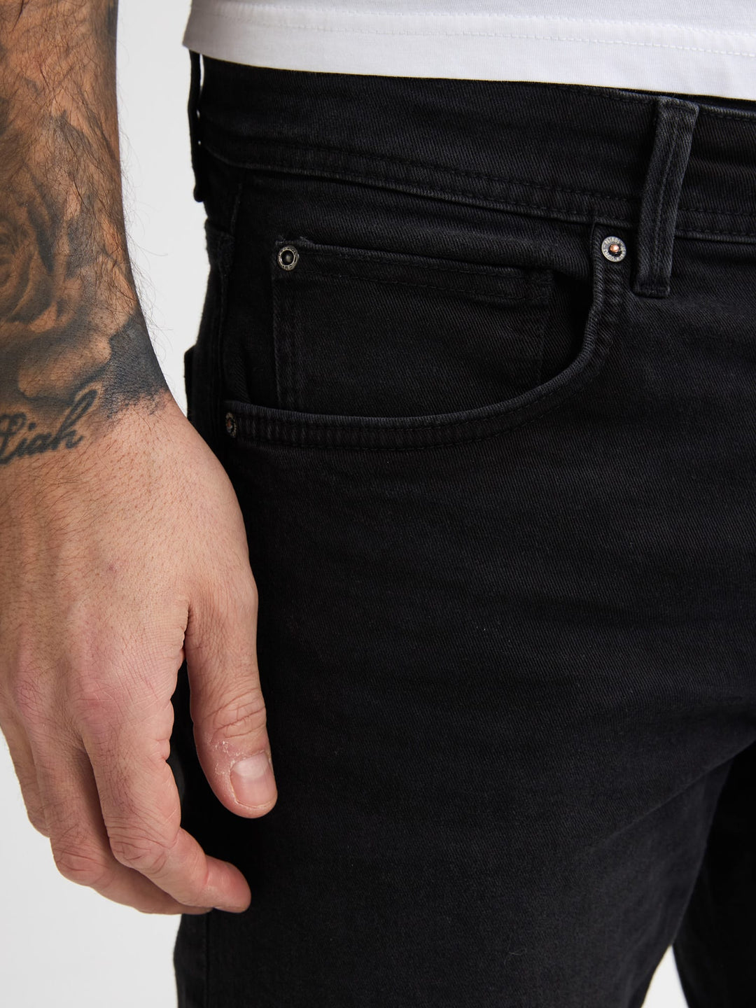 Petrol men STARLING 9705 jeans zwart – heren - Black Denim - L34