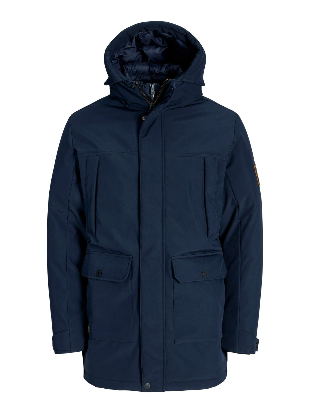 Jack & Jones JJFINN SOFTSHELL PARKA – heren winterjas - Navy