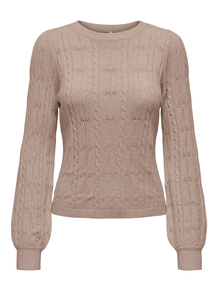 Only 15360900 Katia trui dames zand