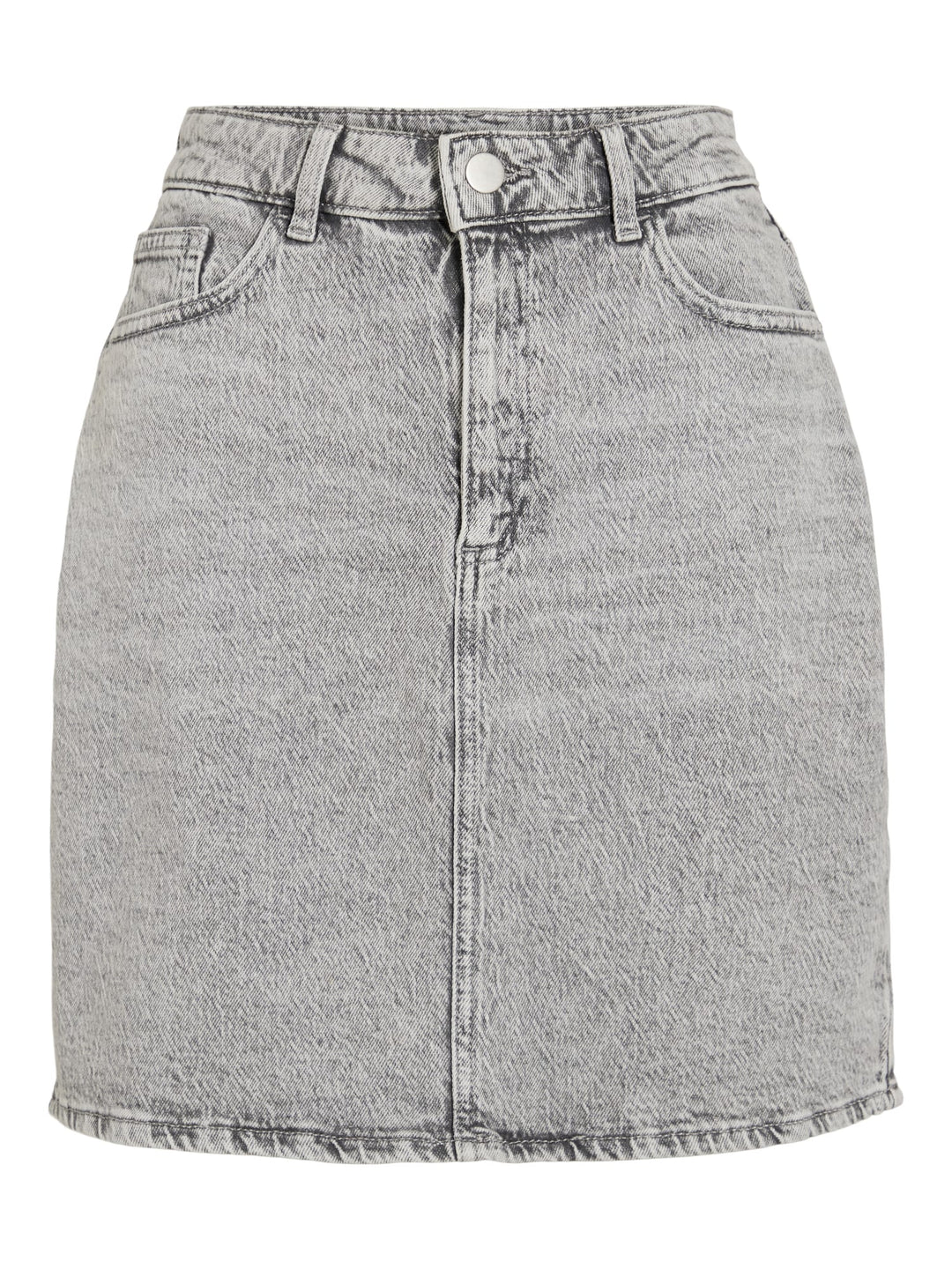 Vila VIKAJA HW JAF DENIM SKIRT – dames rok - Grey Denim