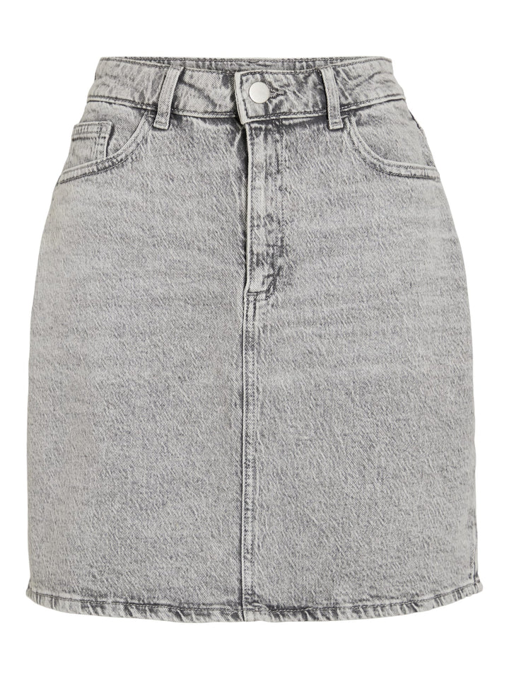 Vila VIKAJA HW JAF DENIM SKIRT – dames rok - Grey Denim