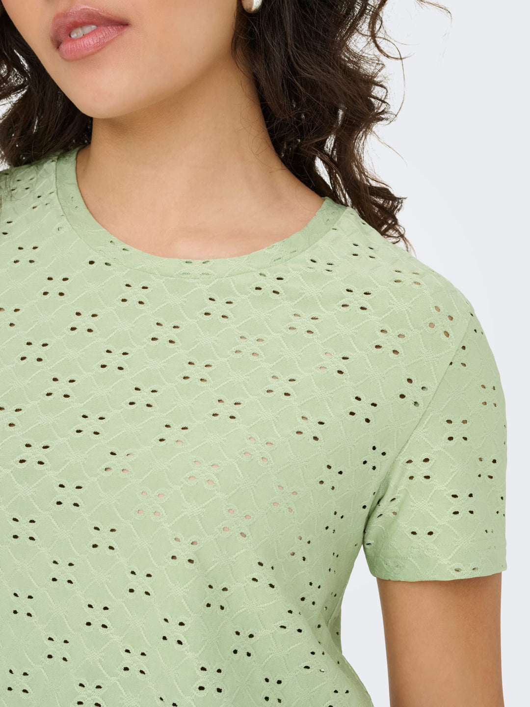 Jacqueline de Yong 15158450 Cathinka t-shirt olijf – dames
