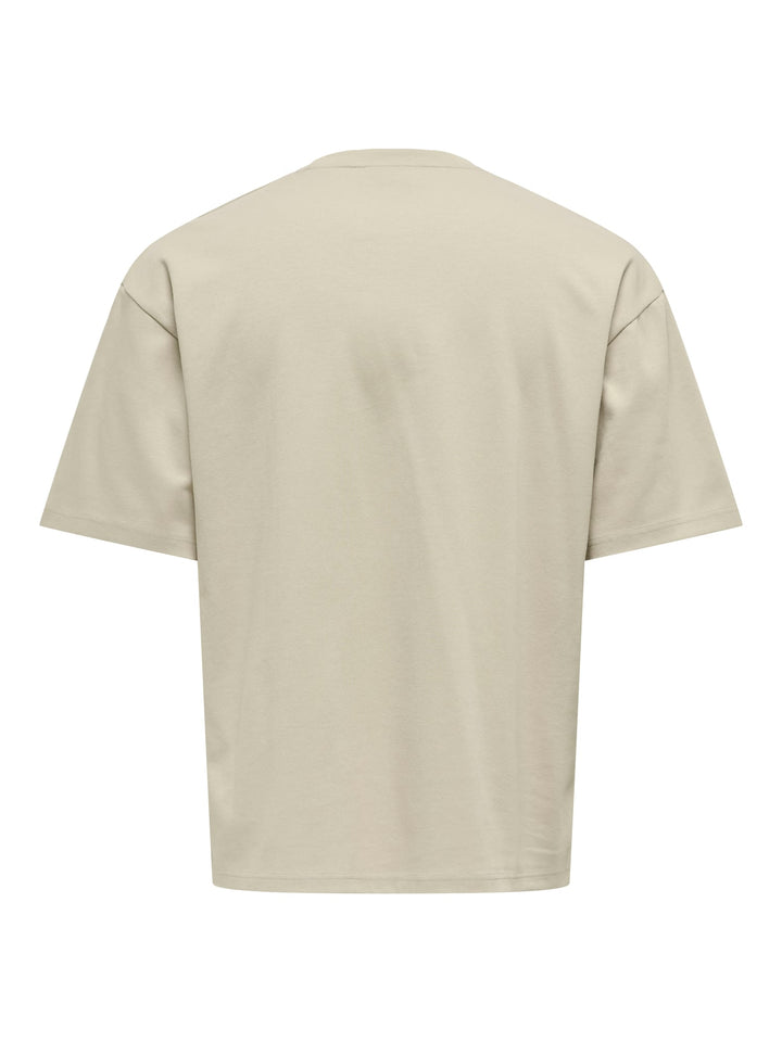 ONLY & SONS Capian T-shirt beige – heren