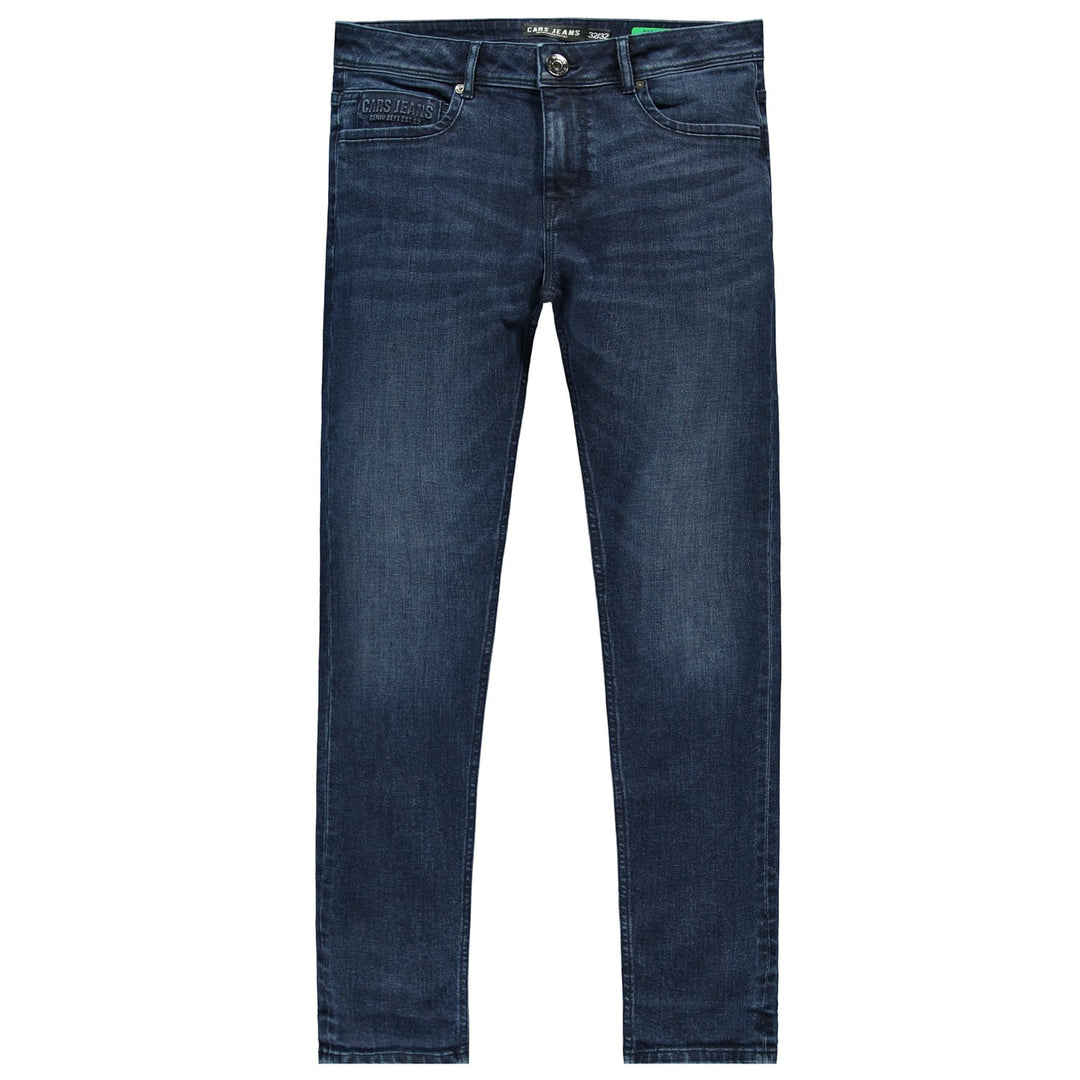 Cars men jeans slim fit heren - 7482803 Douglas - Blue Denim - L30