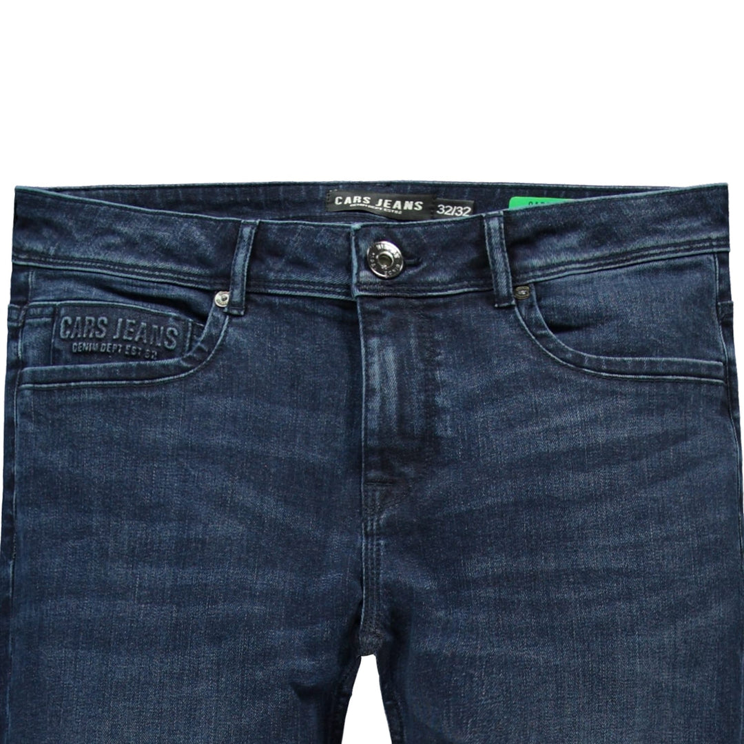 Cars men jeans slim fit heren - 7482803 Douglas - Blue Denim - L30