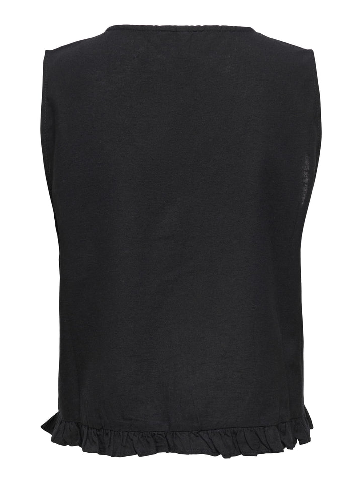 Only jakiri gilet zwart – dames