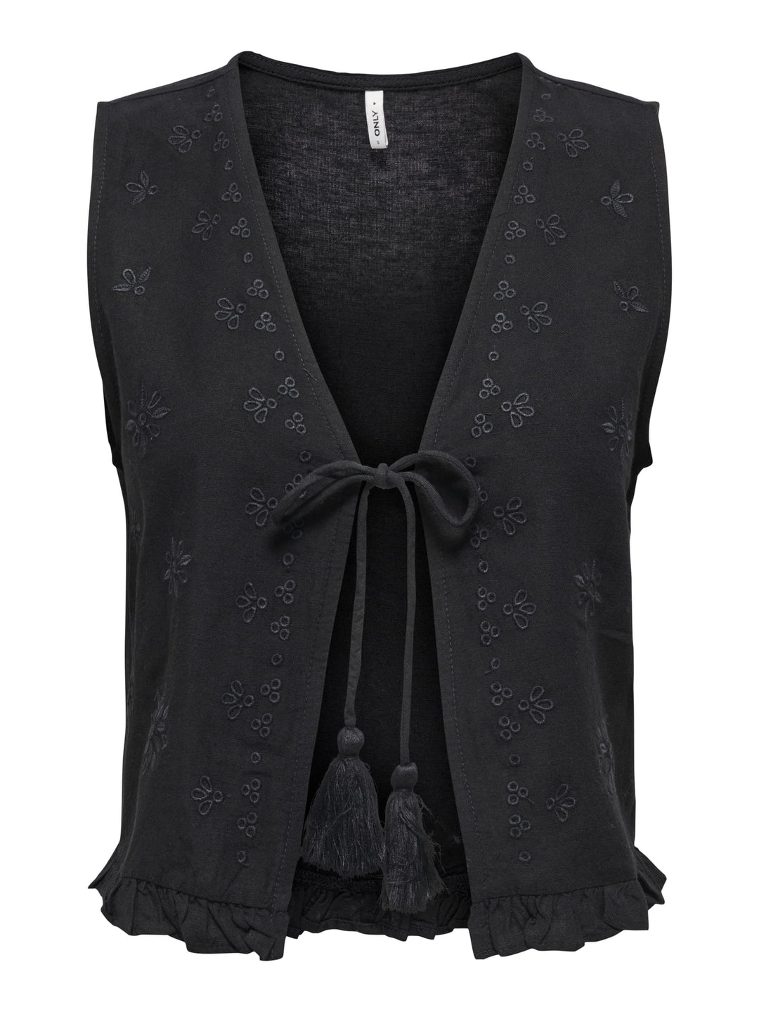 Only jakiri gilet zwart – dames