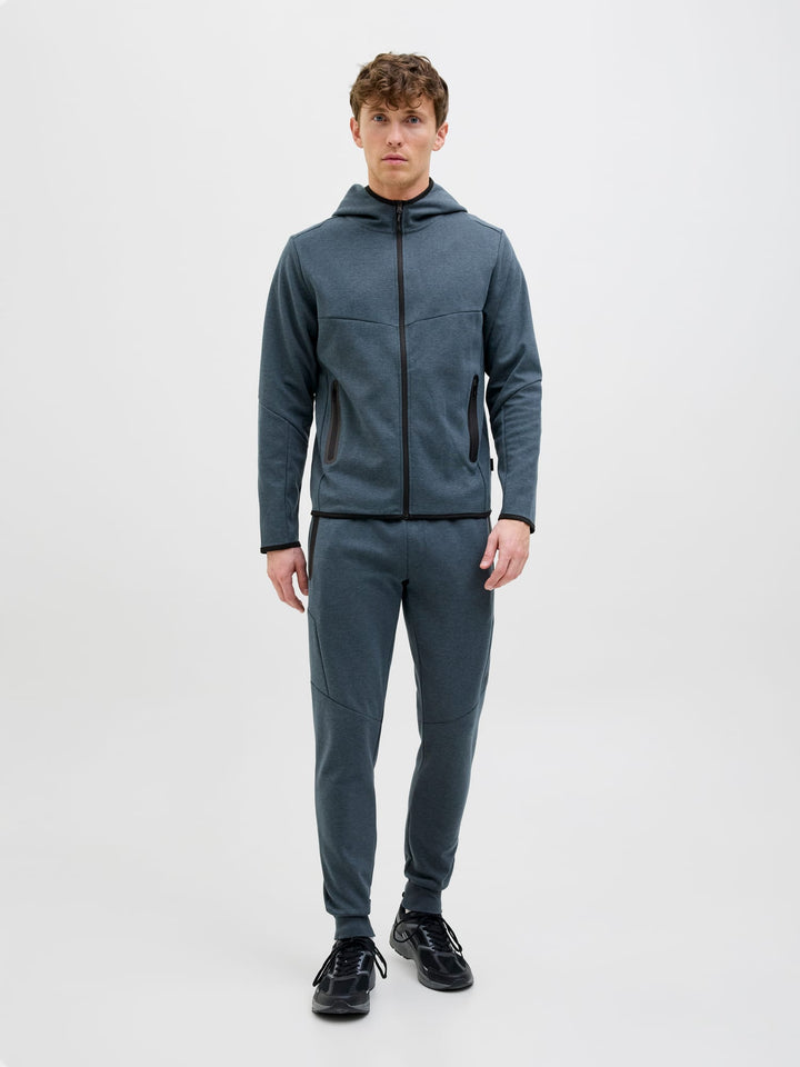Jack & Jones joggingbroek heren petrol blauw – slim fit