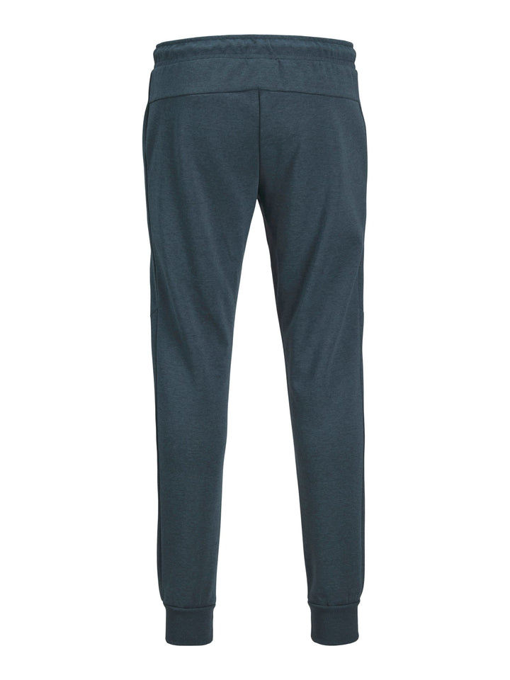 Jack & Jones joggingbroek heren petrol blauw – slim fit