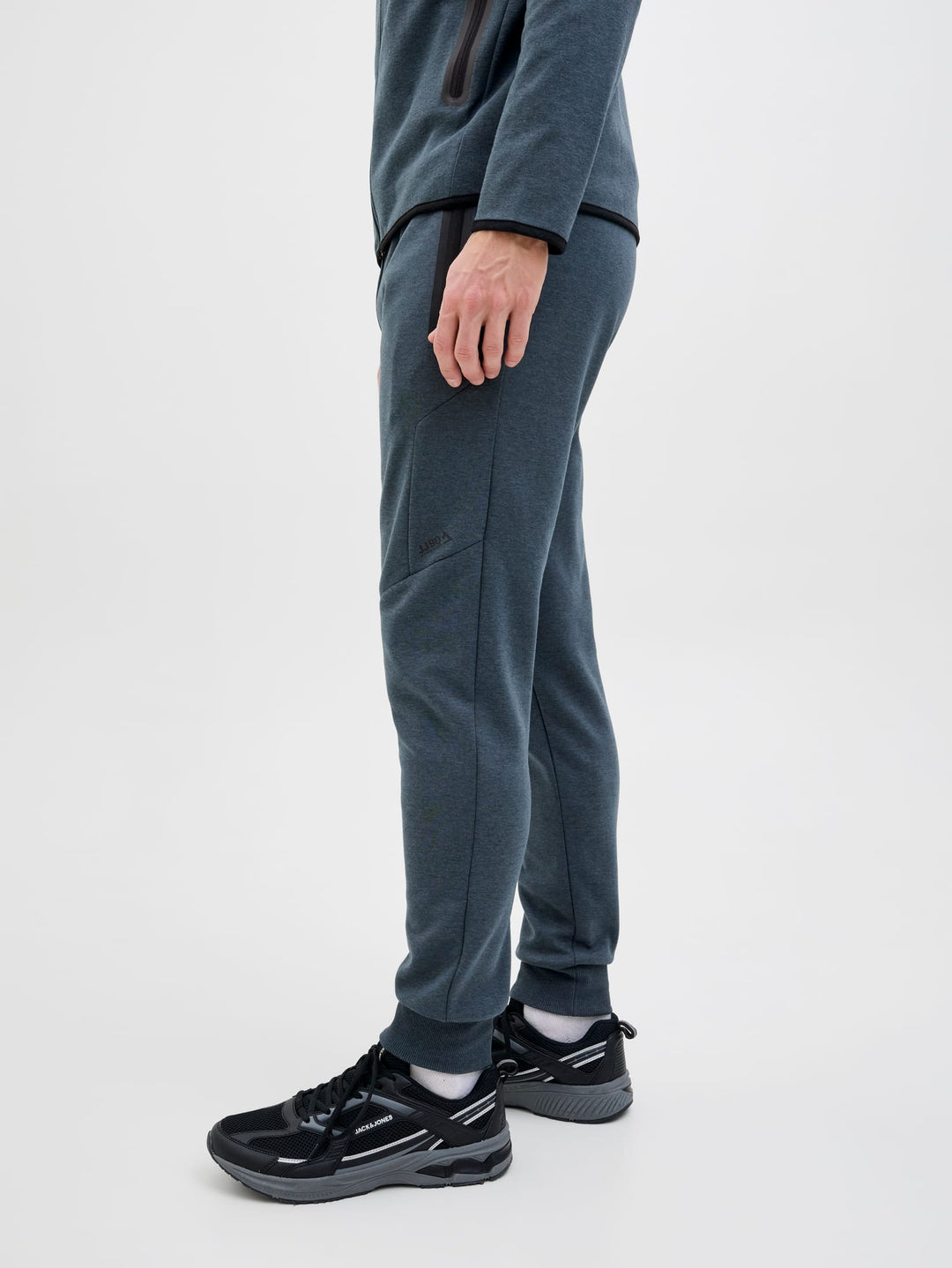 Jack & Jones joggingbroek heren petrol blauw – slim fit