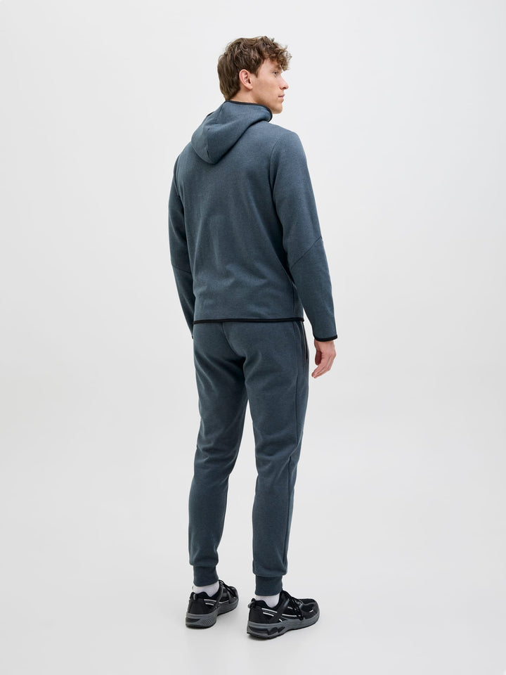 Jack & Jones joggingbroek heren petrol blauw – slim fit