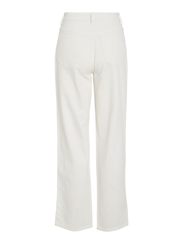 Vila Kelly jeans wit – dames regular-straight fit - L32