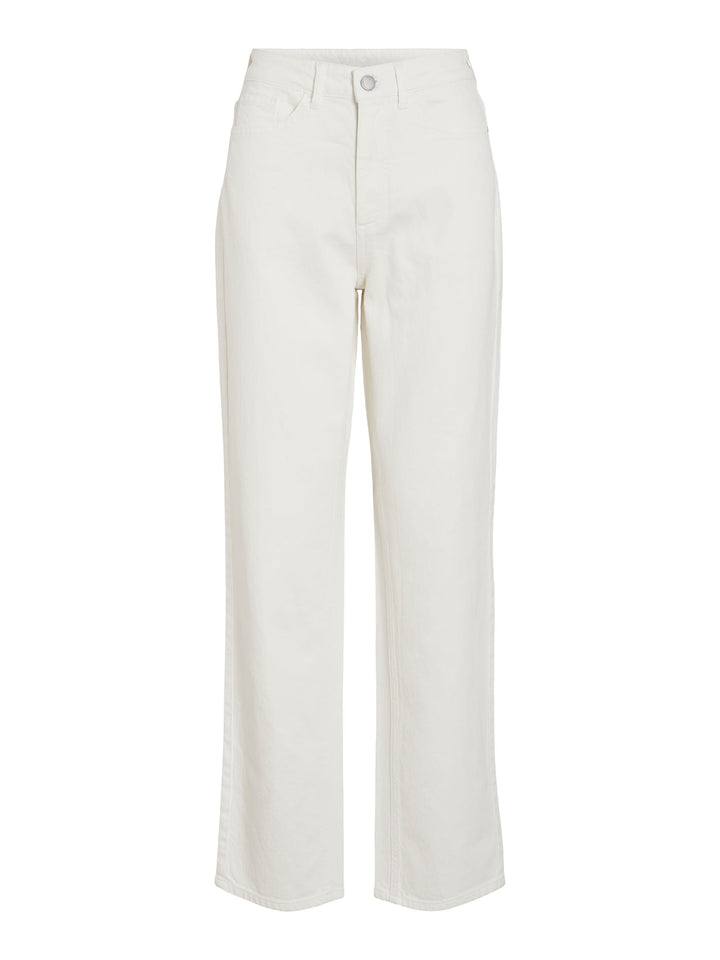 Vila Kelly jeans wit – dames regular-straight fit - L32