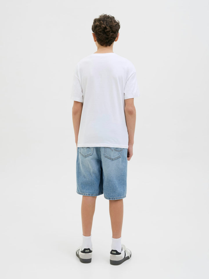 jack & jones kids 12269819 Tony short denim jongens blue denim