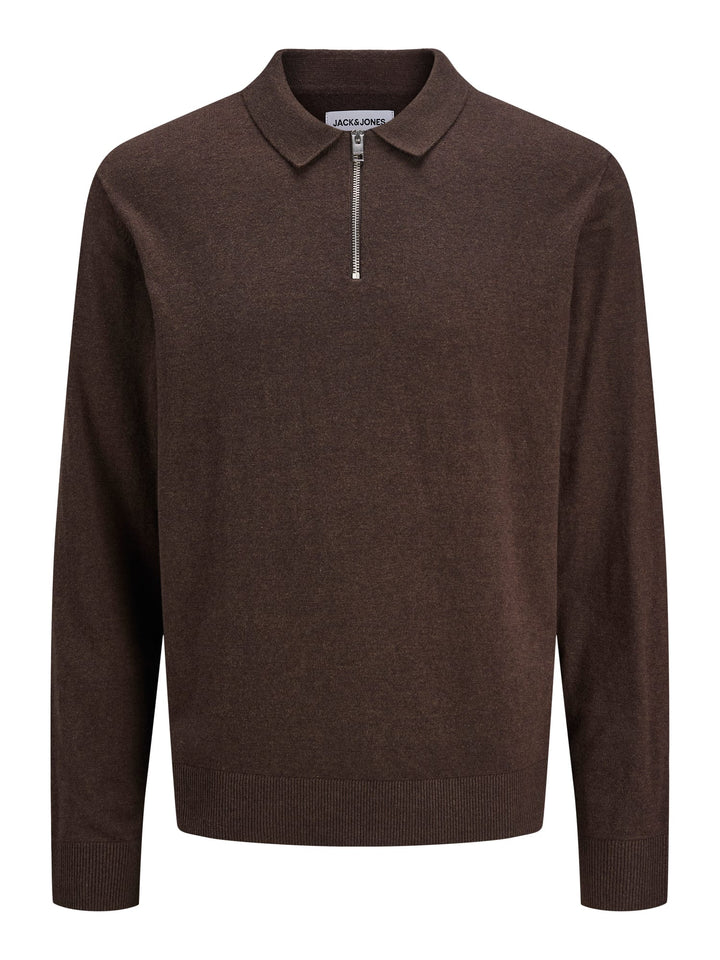 Jack &amp; Jones 12268210 Emil trui bruin – heren