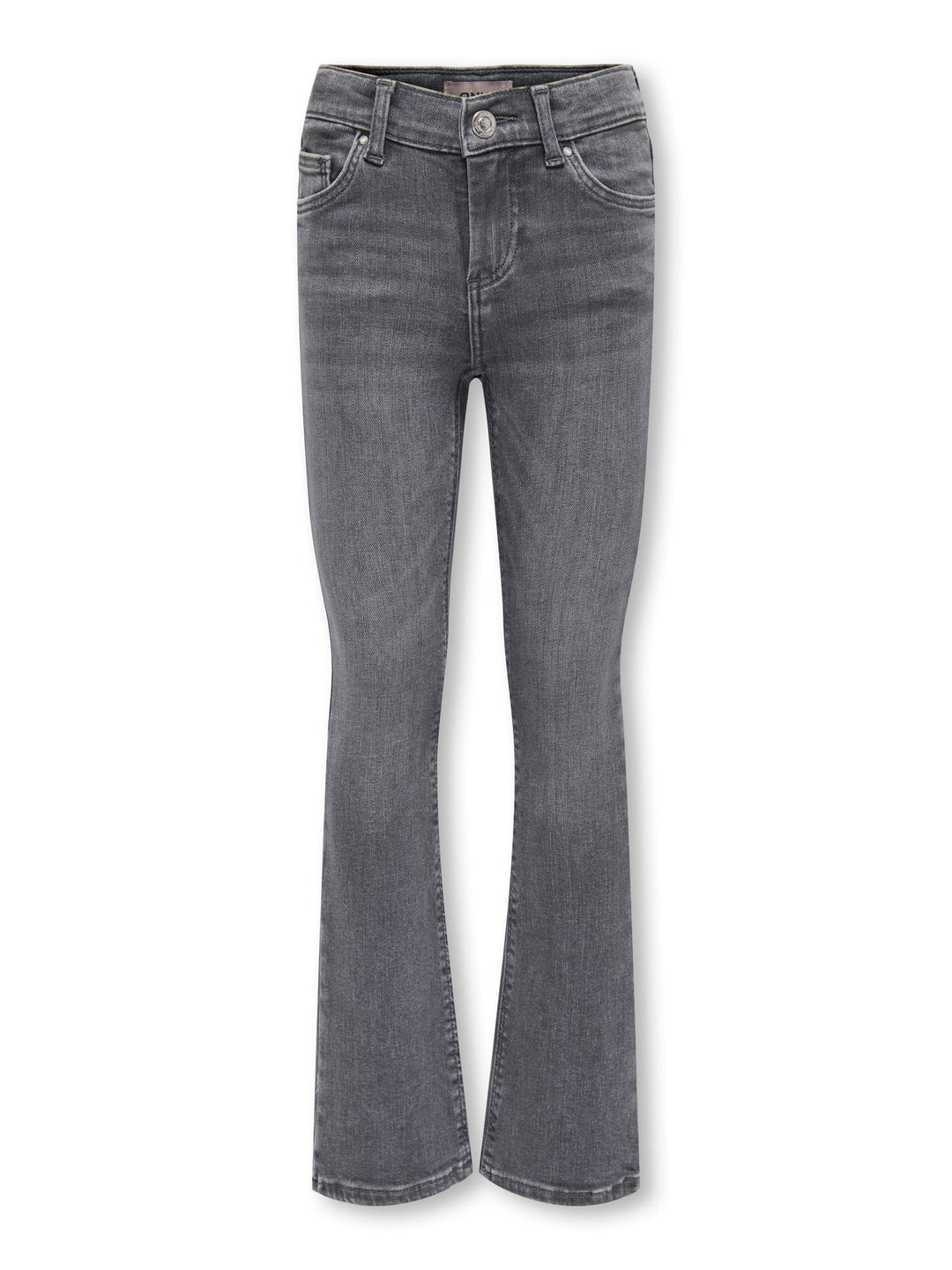 Kids Only flared jeans grey denim – meisjes