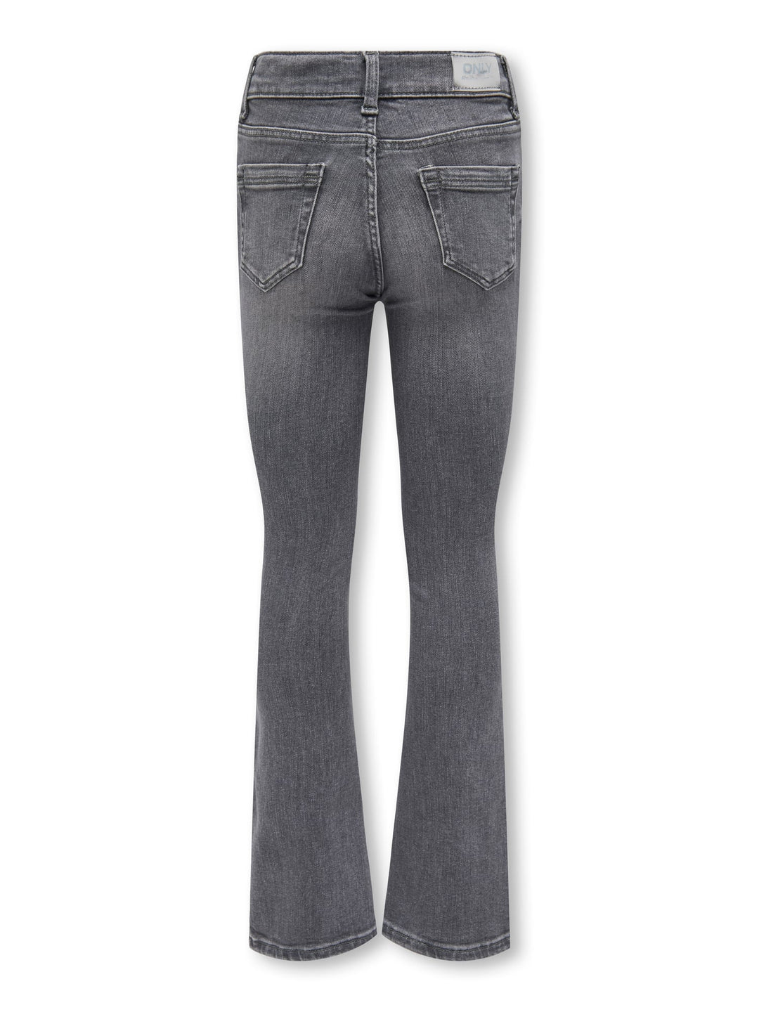 Kids Only flared jeans grey denim – meisjes