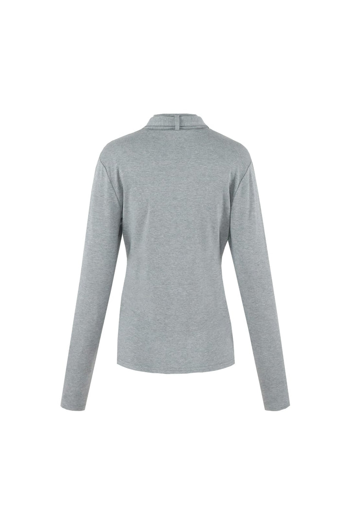 G-Maxx 25WQG20 Charlot top – dames - Grijs Melee