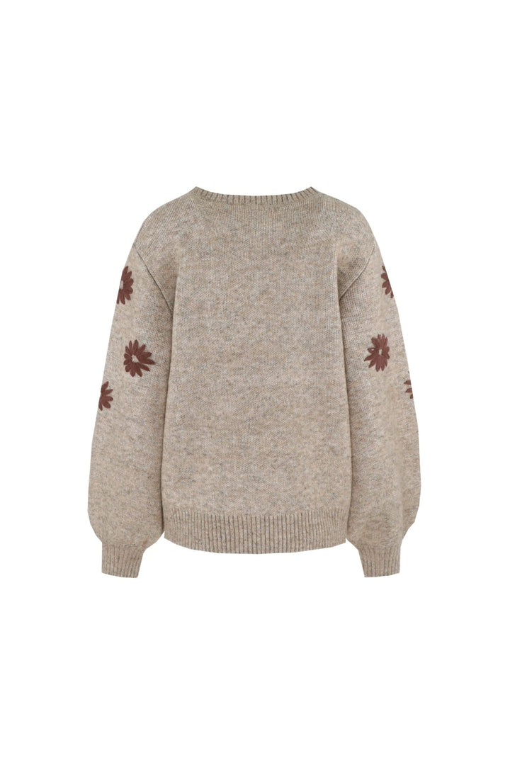 G-Maxx 25WJG03 sweater dames bruin dessin