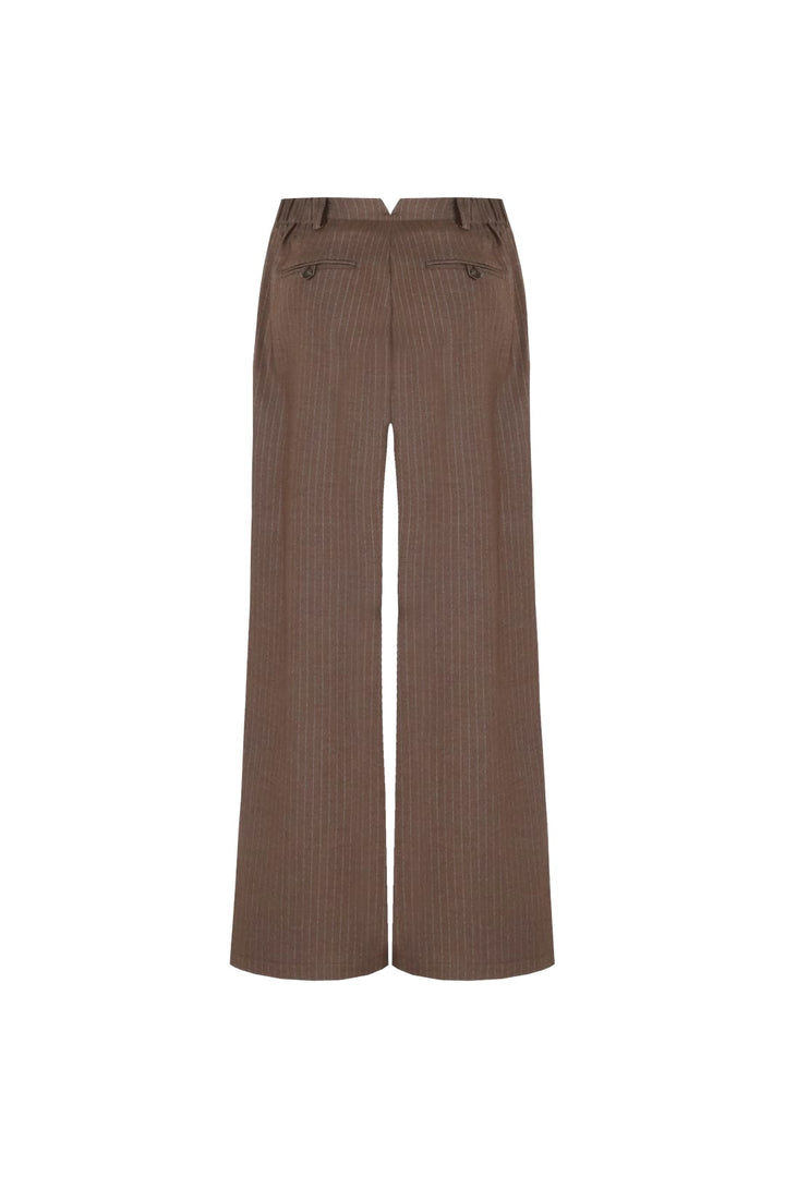 G-Maxx Malala pants bruin dessin – lange broek dames