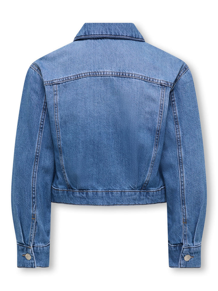 kids only 15340434 lumi winterjas meisjes blue denim