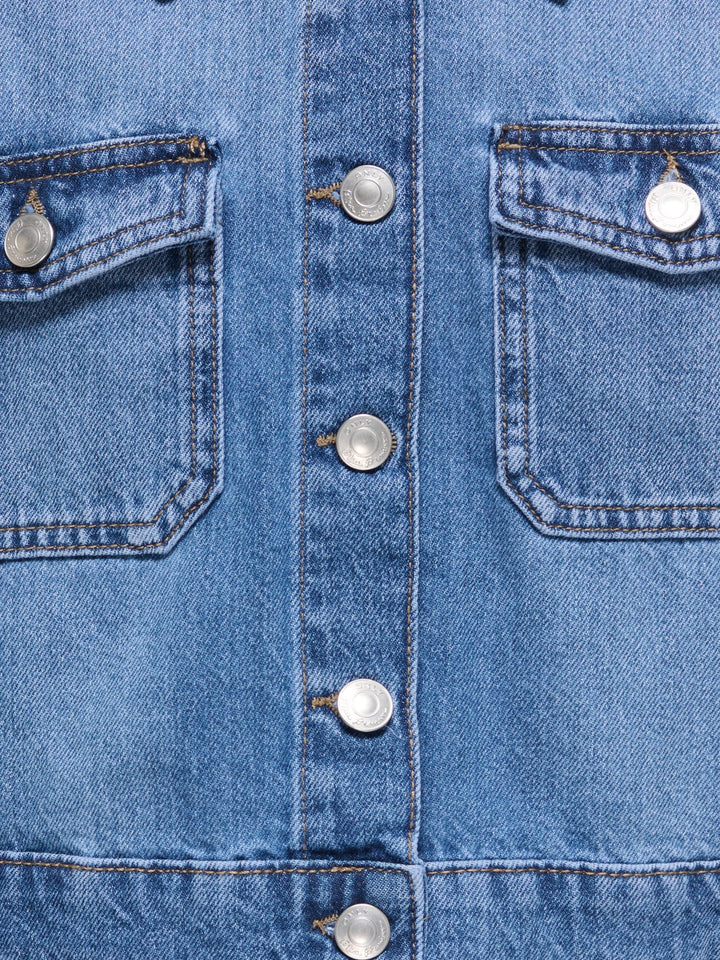 kids only 15340434 lumi winterjas meisjes blue denim