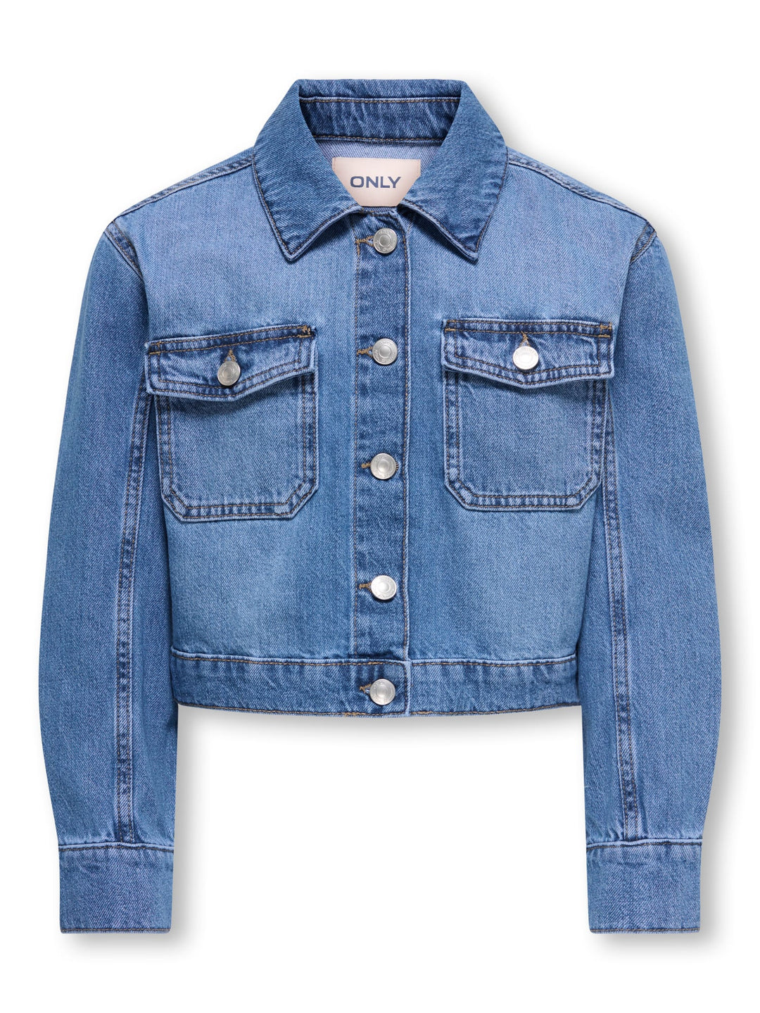 kids only 15340434 lumi winterjas meisjes blue denim