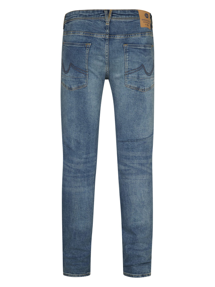Petrol men Nash 5751 jeans slim fit heren blue denim - L34
