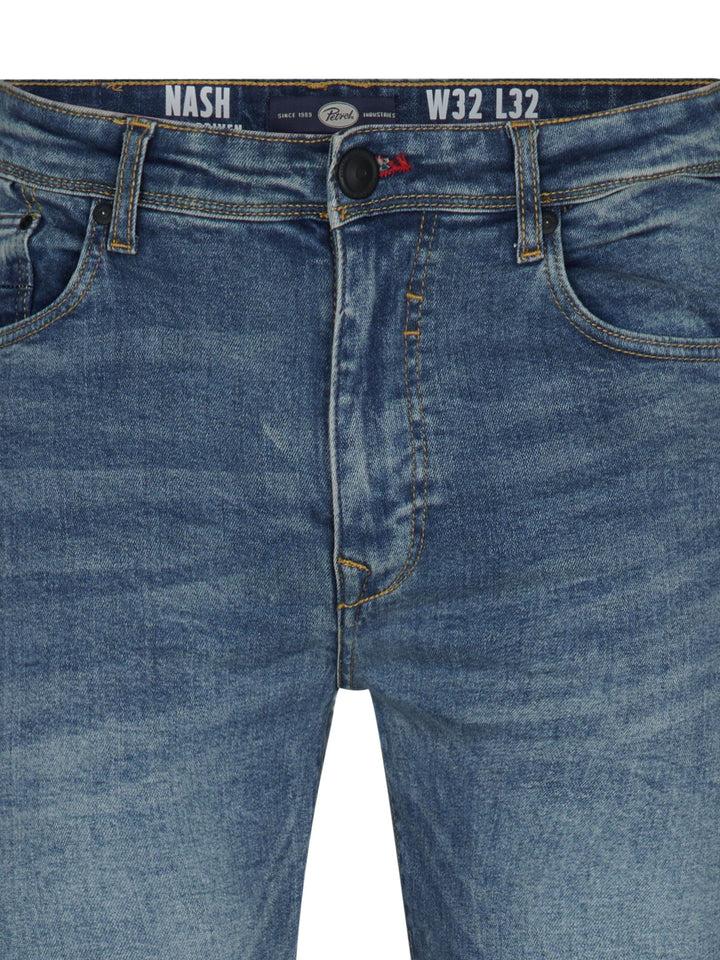 Petrol men Nash 5751 jeans slim fit – heren - Blue Denim - L34