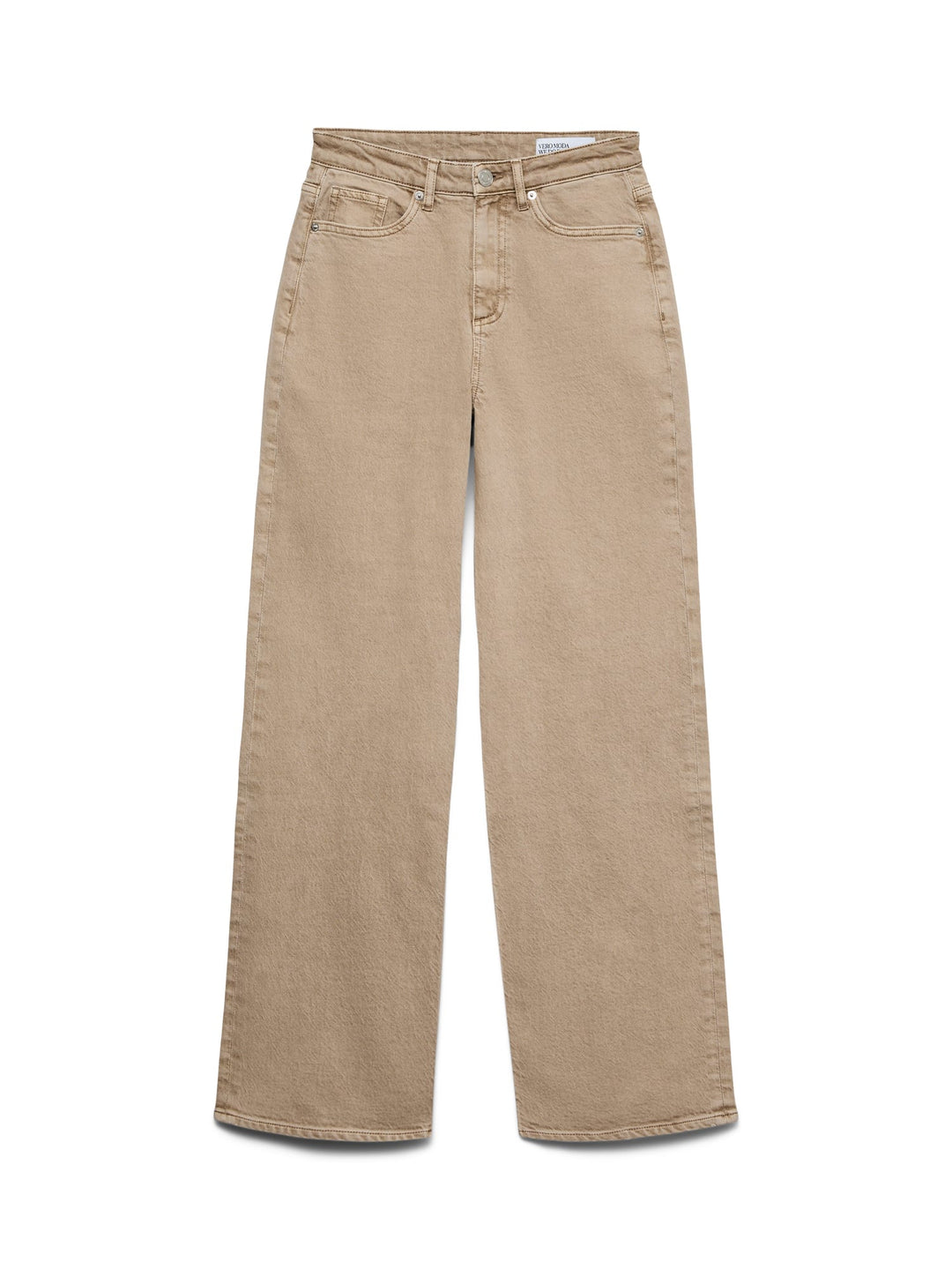 VERO MODA Tessa wide fit jeans licht bruin – dames - L32