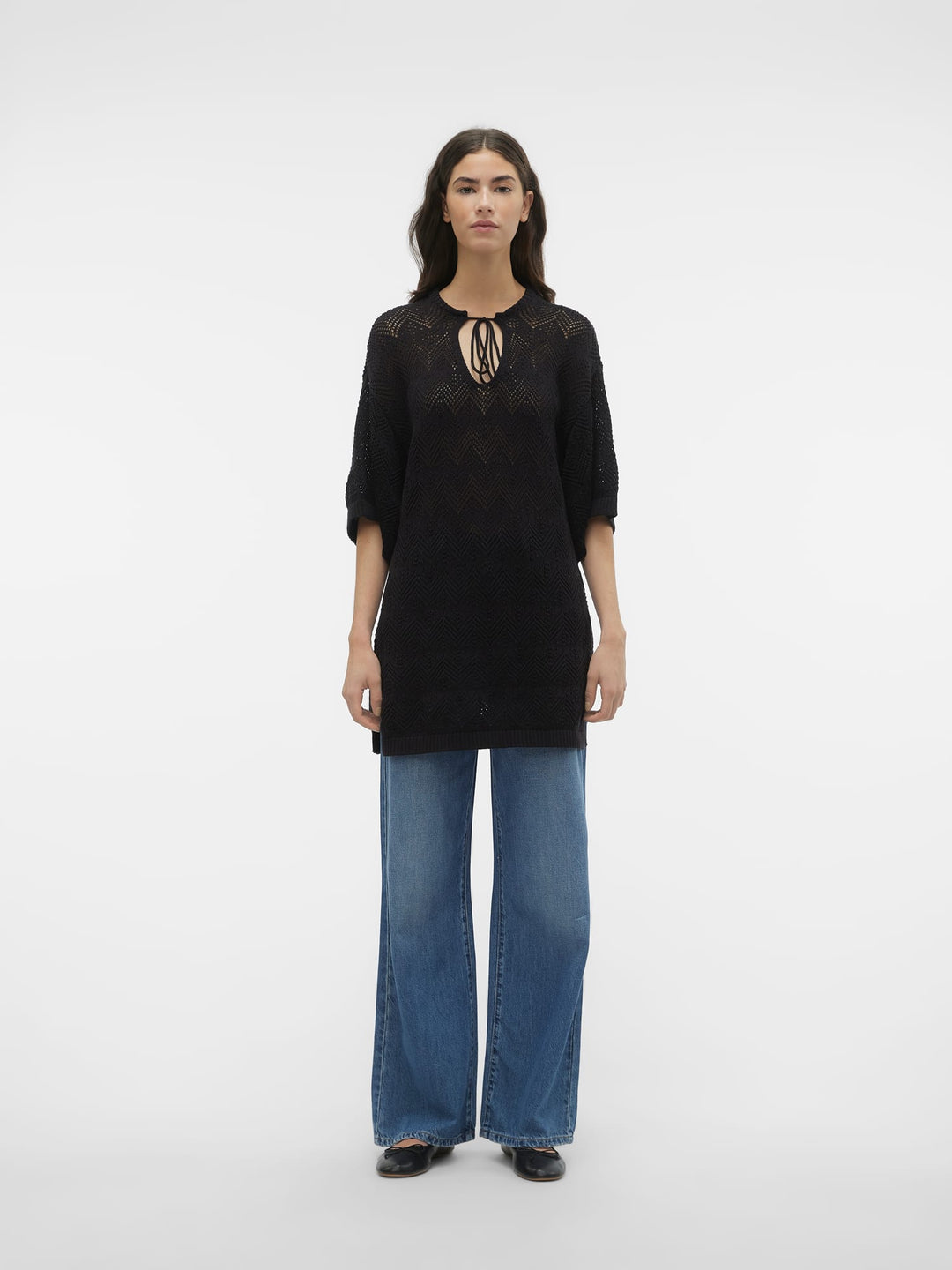 VERO MODA 10309537 Malta trui dames zwart