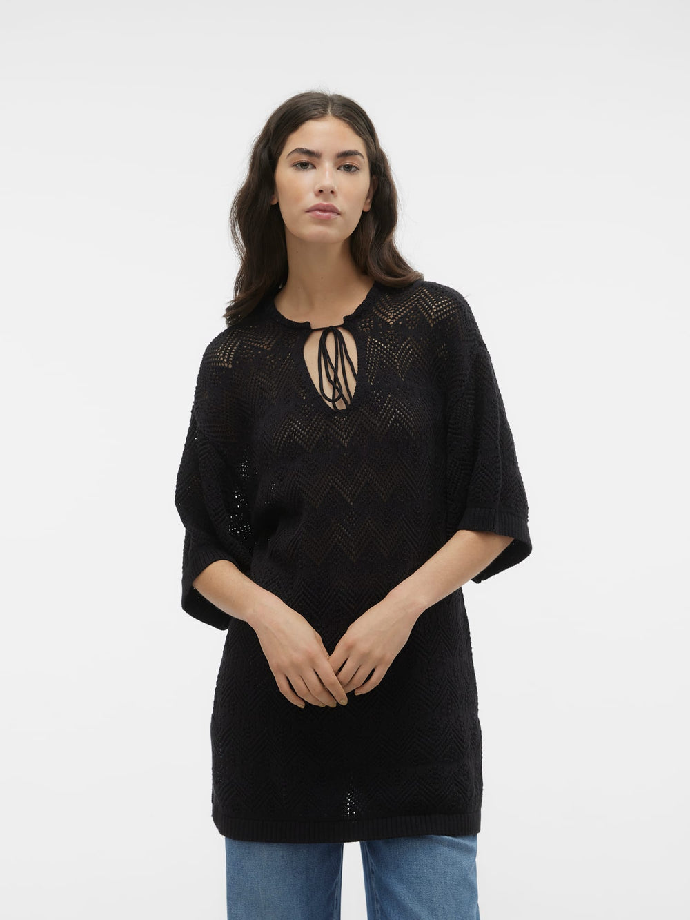 VERO MODA 10309537 Malta trui dames zwart