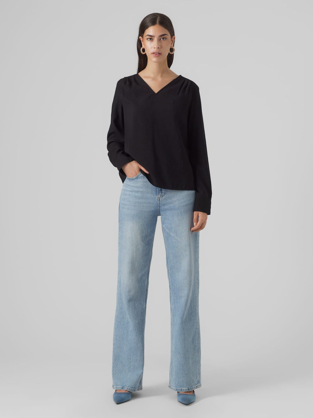 VERO MODA 10293554 Lena top zwart – dames