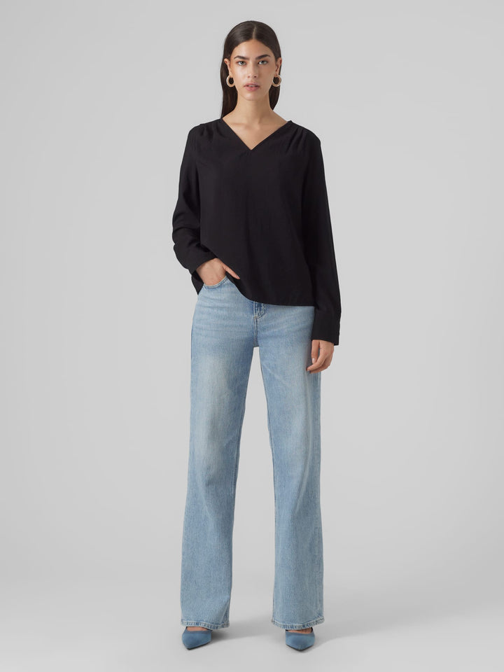 VERO MODA 10293554 Lena top zwart – dames