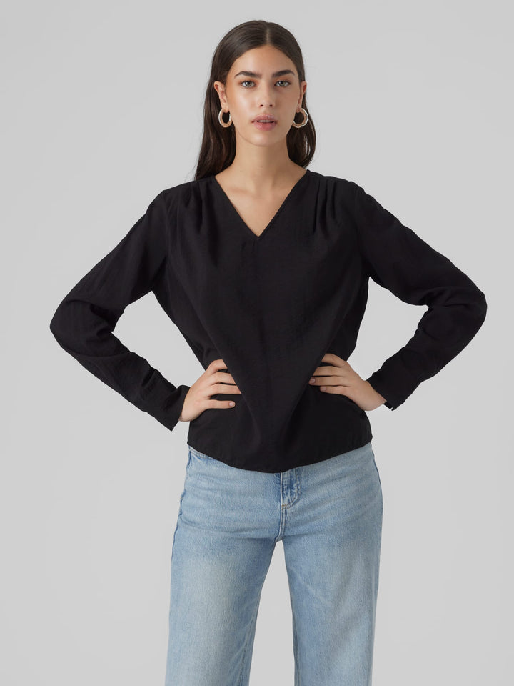 VERO MODA 10293554 Lena top zwart – dames