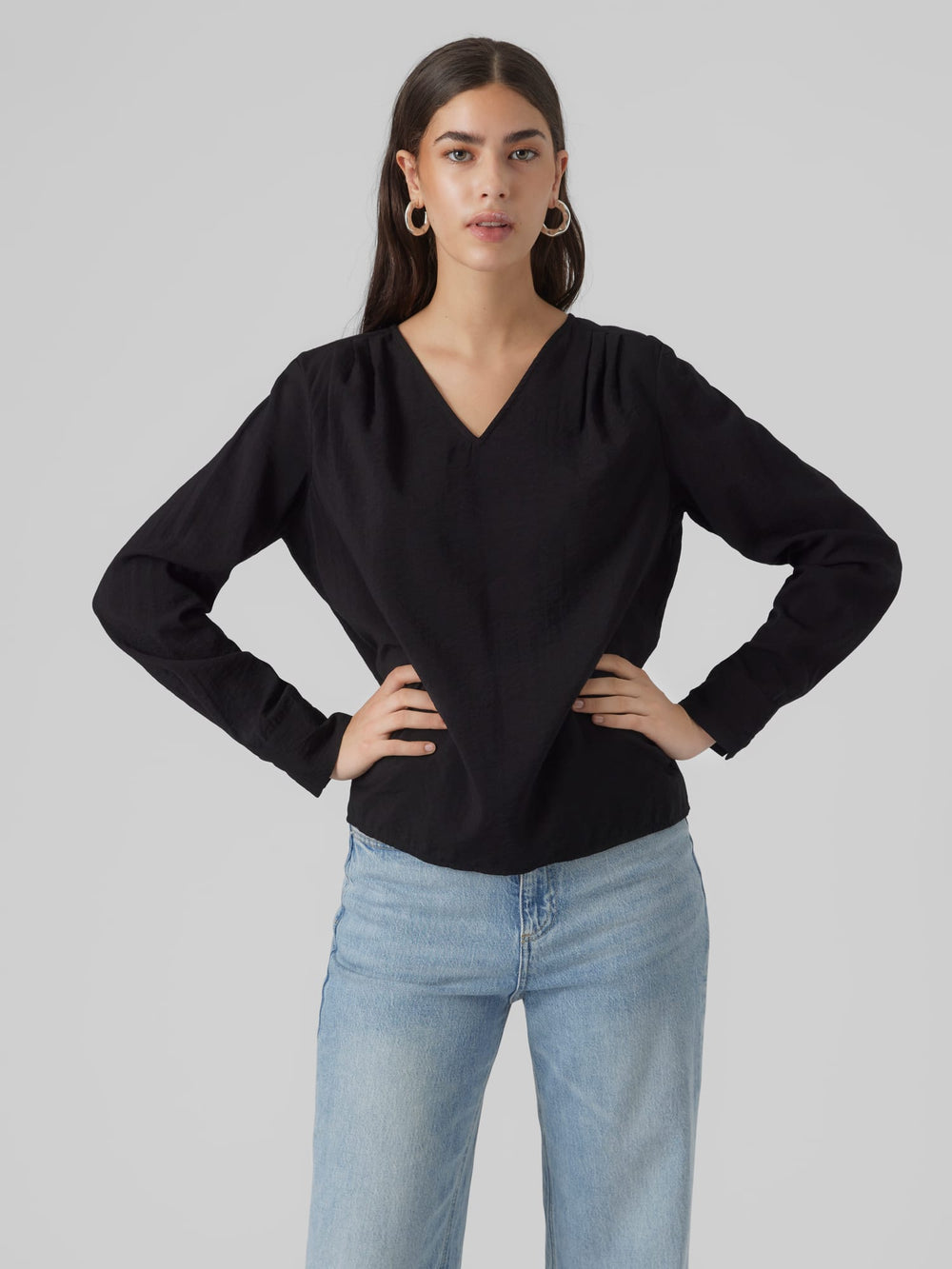 VERO MODA 10293554 Lena top zwart – dames