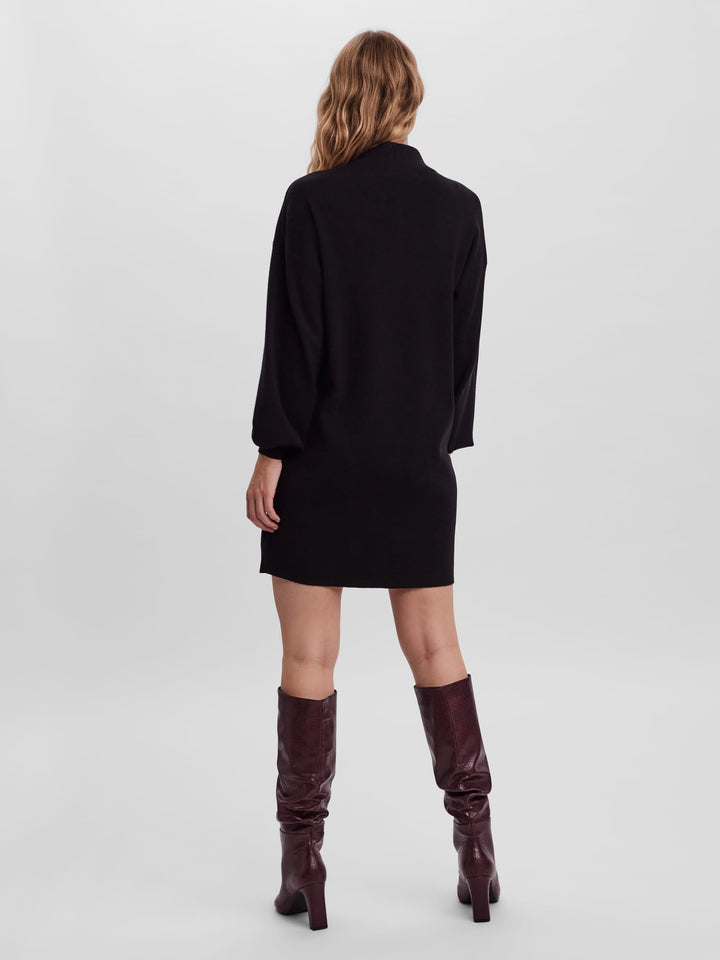 VERO MODA 10249116 Nancy jurk kort zwart – dames