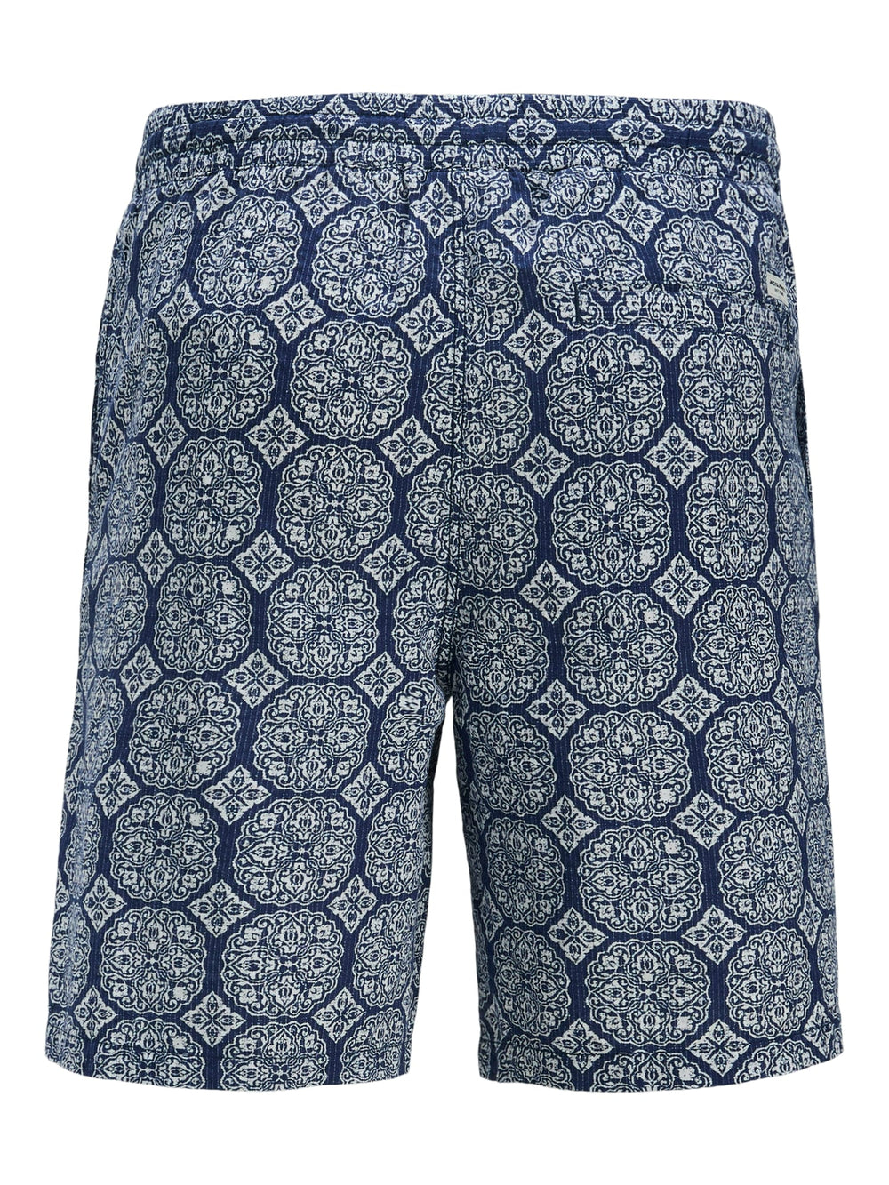 Jack & Jones Jaiden Seersucker shorts blauw dessin – heren
