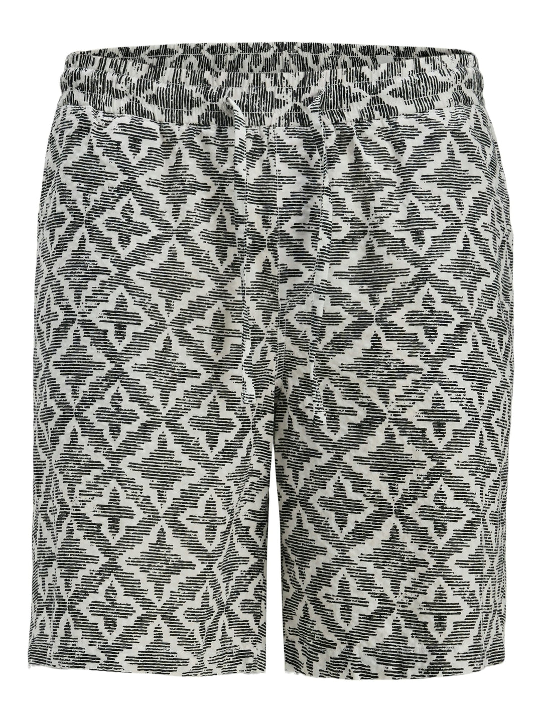 Jack & Jones JPSTJAIDEN Seersucker short heren – wit dessin