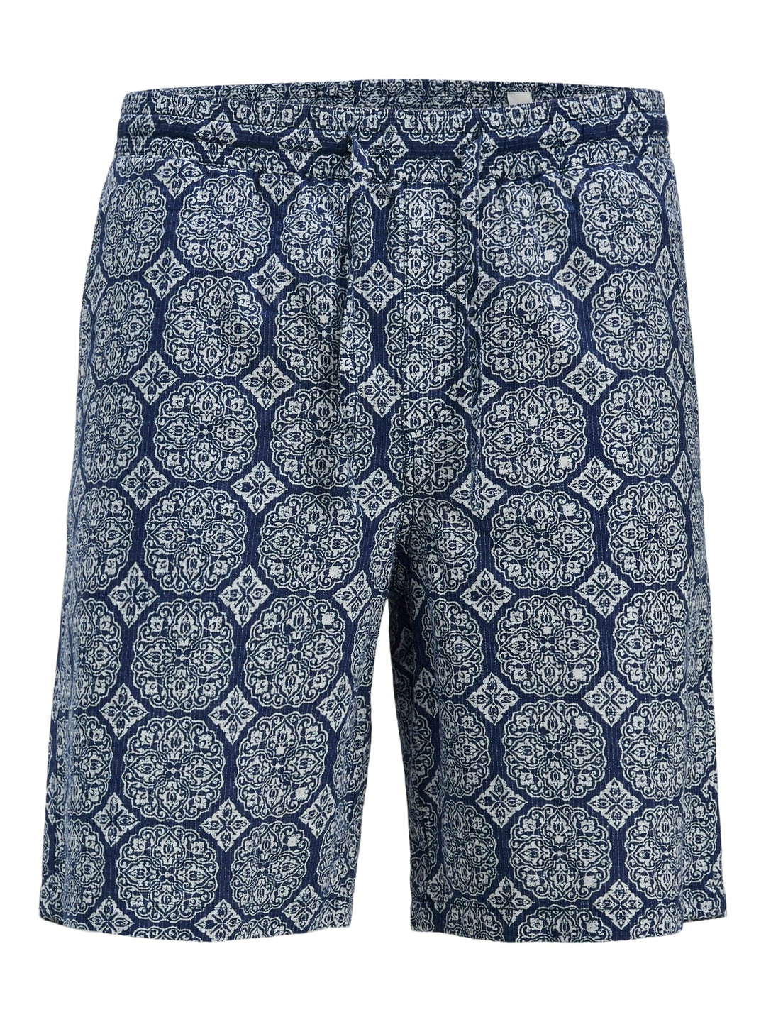 Jack & Jones Jaiden Seersucker shorts blauw dessin – heren