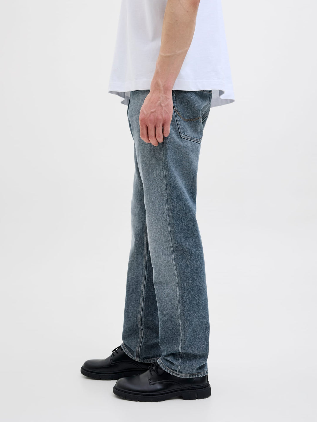 Jack & Jones Chris relaxed fit jeans – heren - Blue Denim - L32