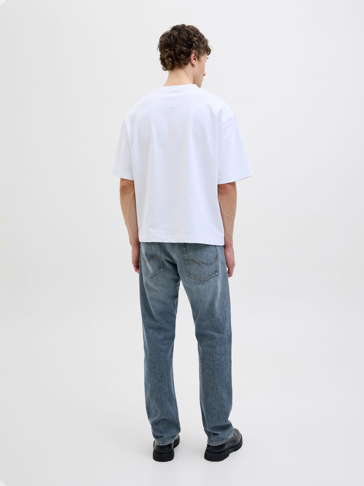 Jack & Jones relaxed fit jeans – Chris blue denim heren - L36