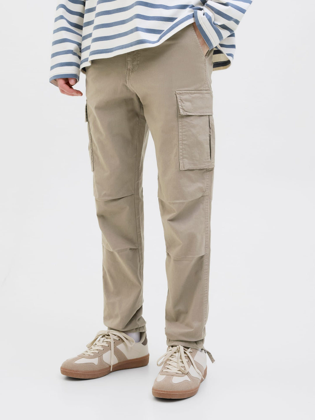 Jack & Jones Stace cargo broek zand – heren - L32
