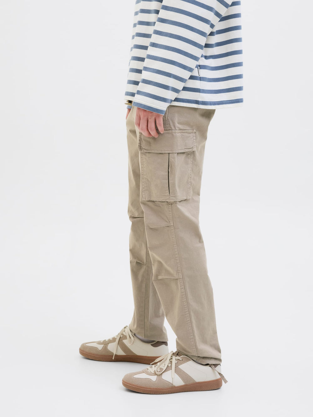 Jack & Jones Stace cargo broek zand – heren - L32