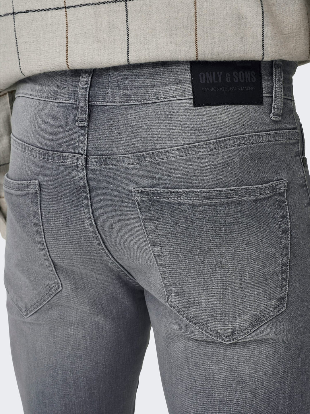 ONLY & SONS LOOM slim fit jeans grey denim – heren - 32