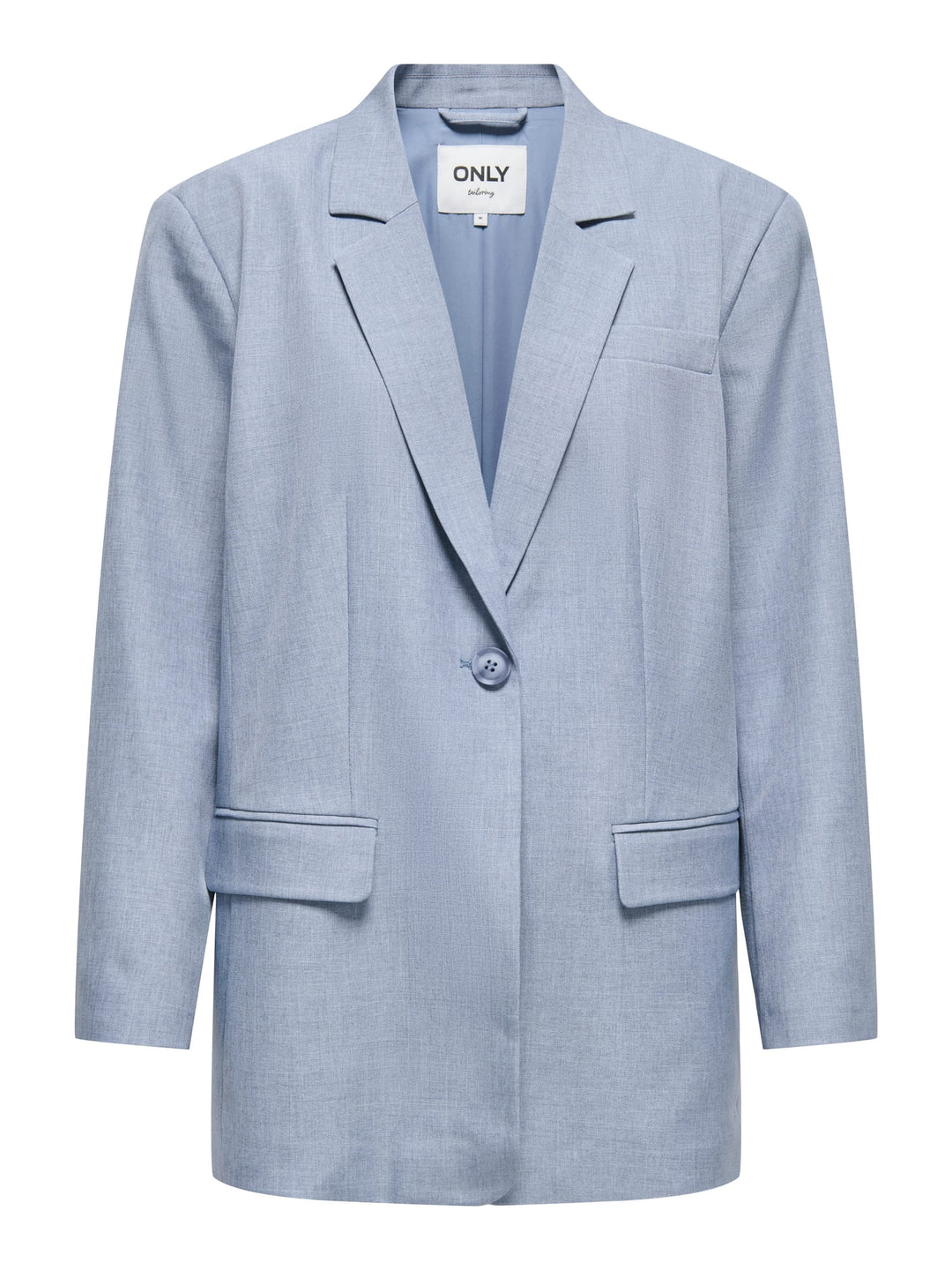 Only blazer dames blauw melee – ONLLINDA LS BOYFR
